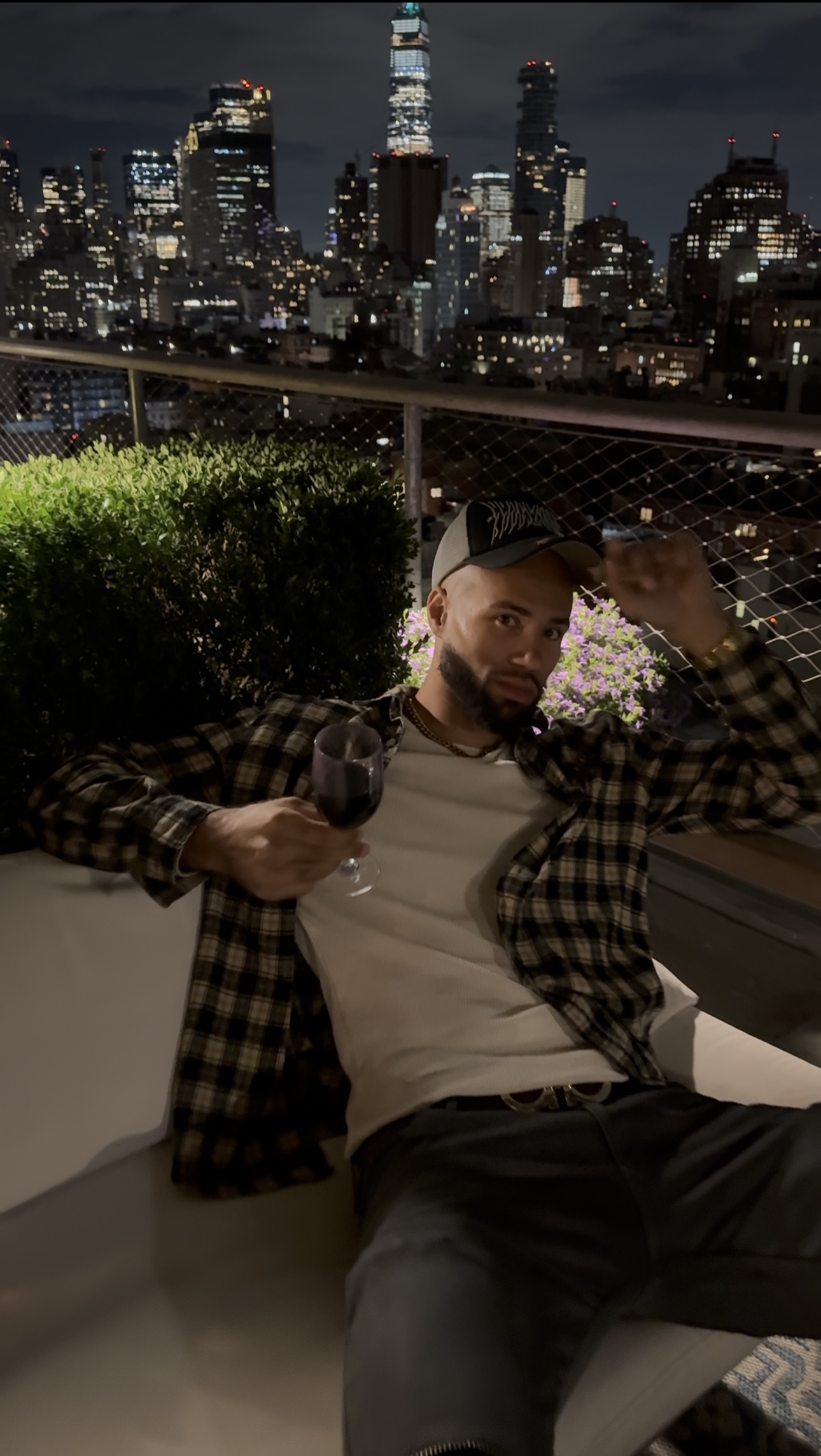 NYC Rooftop Evening